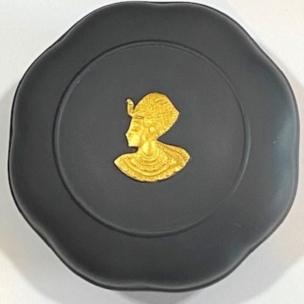 RARE Wedgwood King Tut Covered Octagonal Box